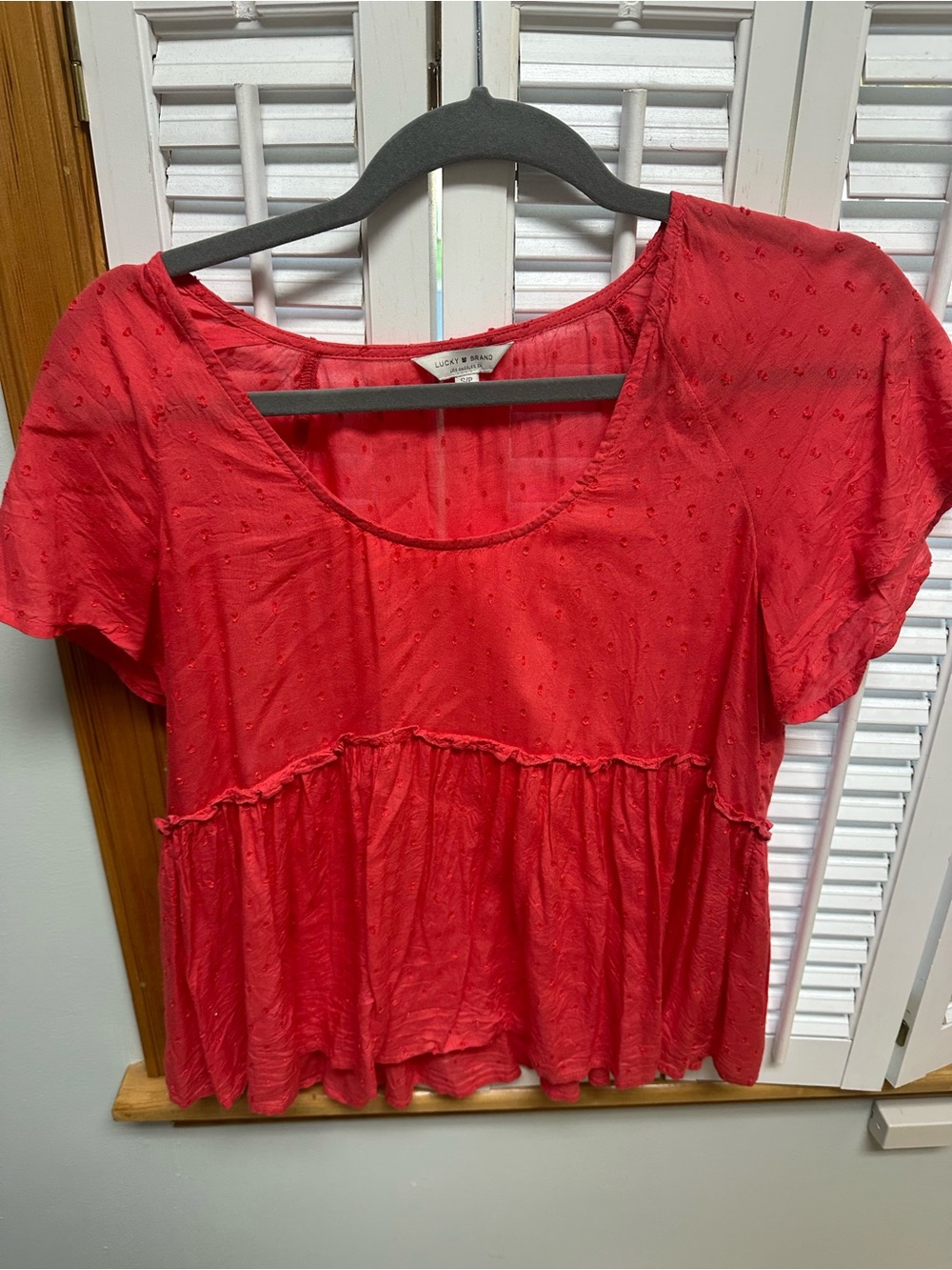 Lucky brand summer top sz small